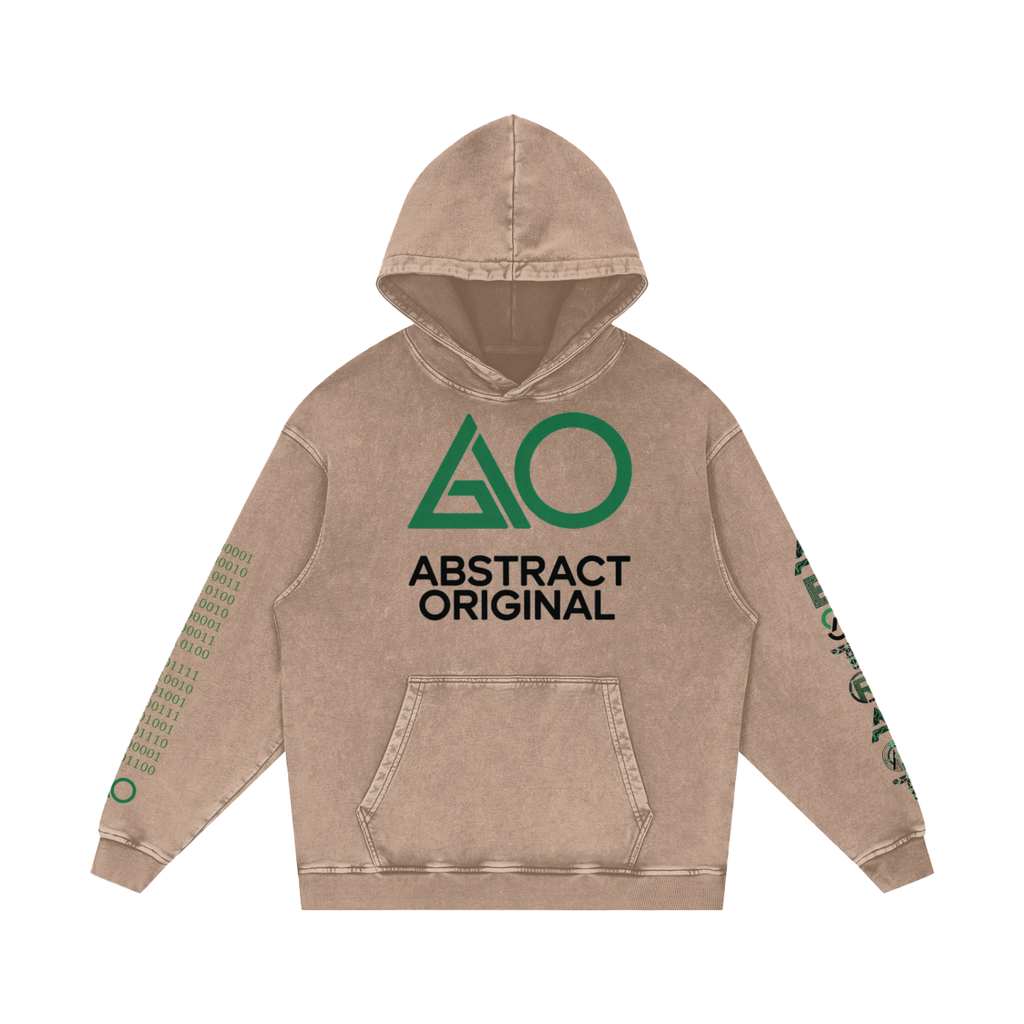 Abstract Original Mothership Tech Natural Fiber Hoodie