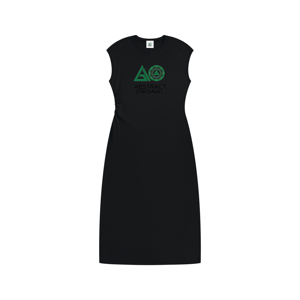 Women’s Ruched Sleeveless Dress