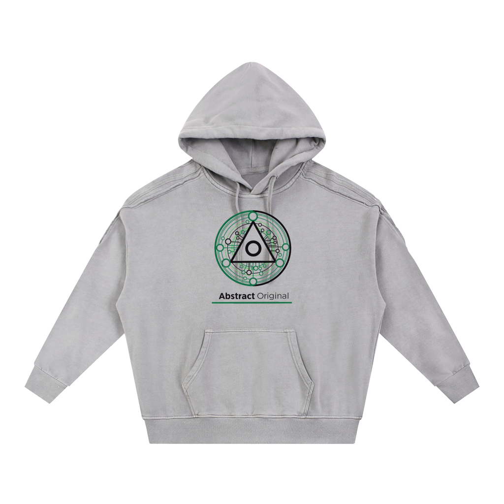 Abstract Original Mothership Tech Raw Edge Hoodie