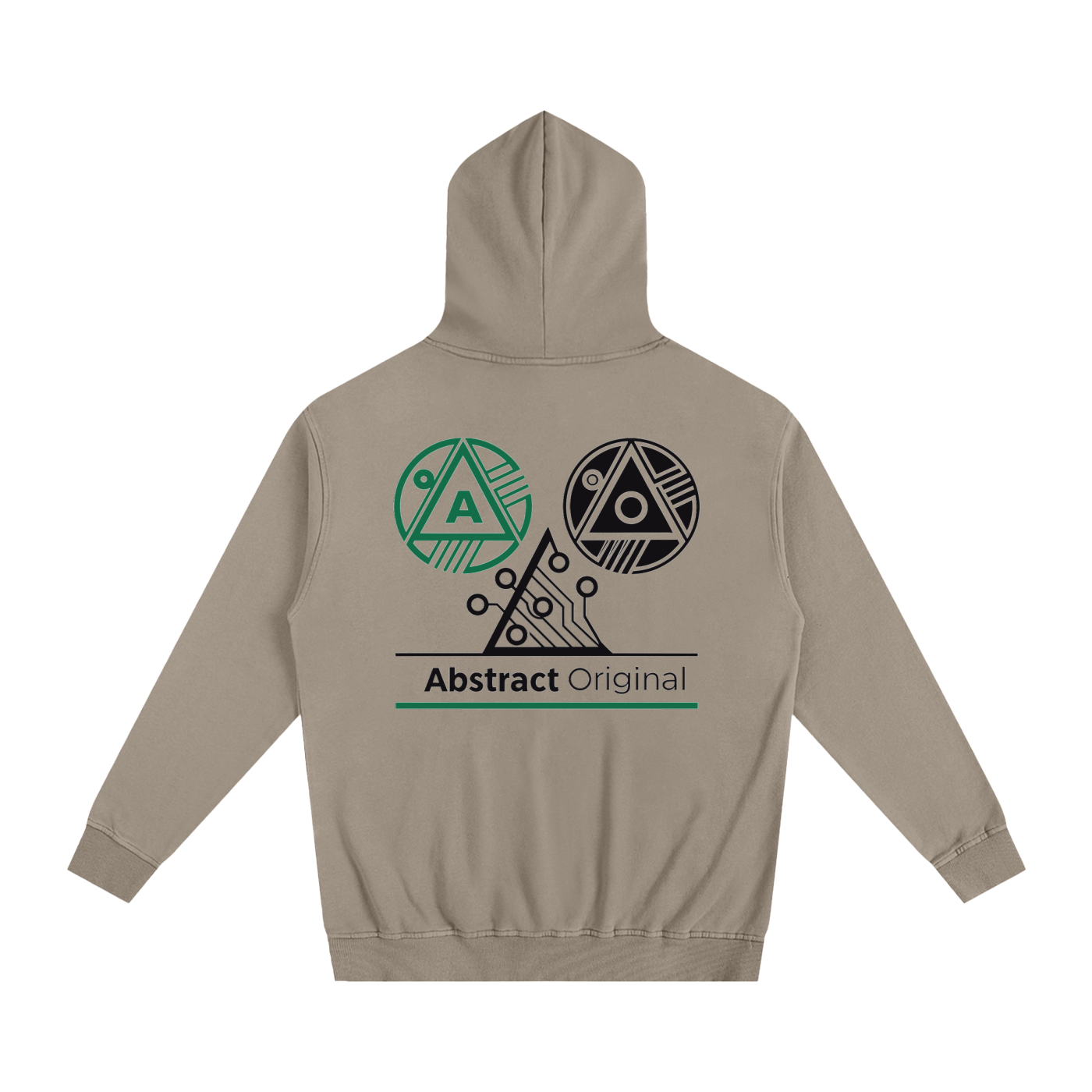 AbStract Original Artifact Beta_v1_ All Cotton Hoodie_Limited