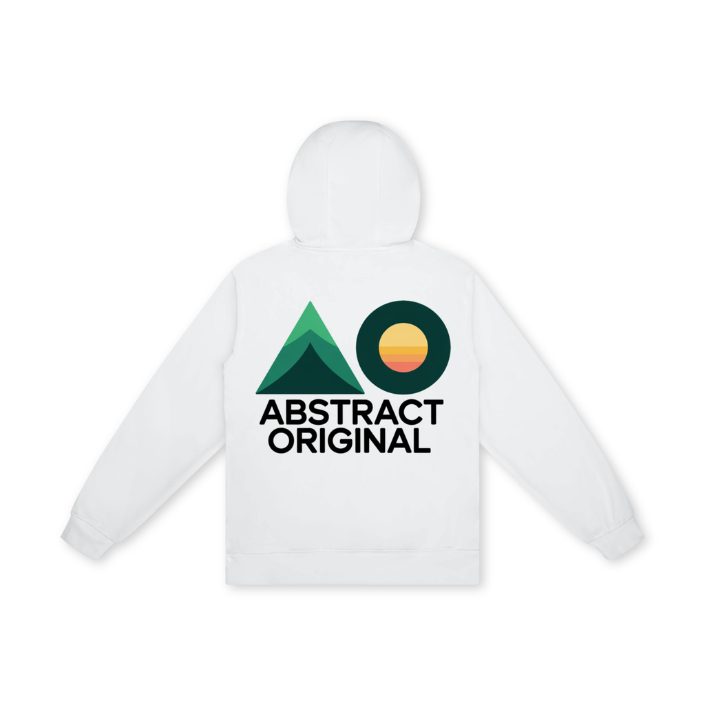 Abstract Original Mountain Sun All-Cotton Hoodie