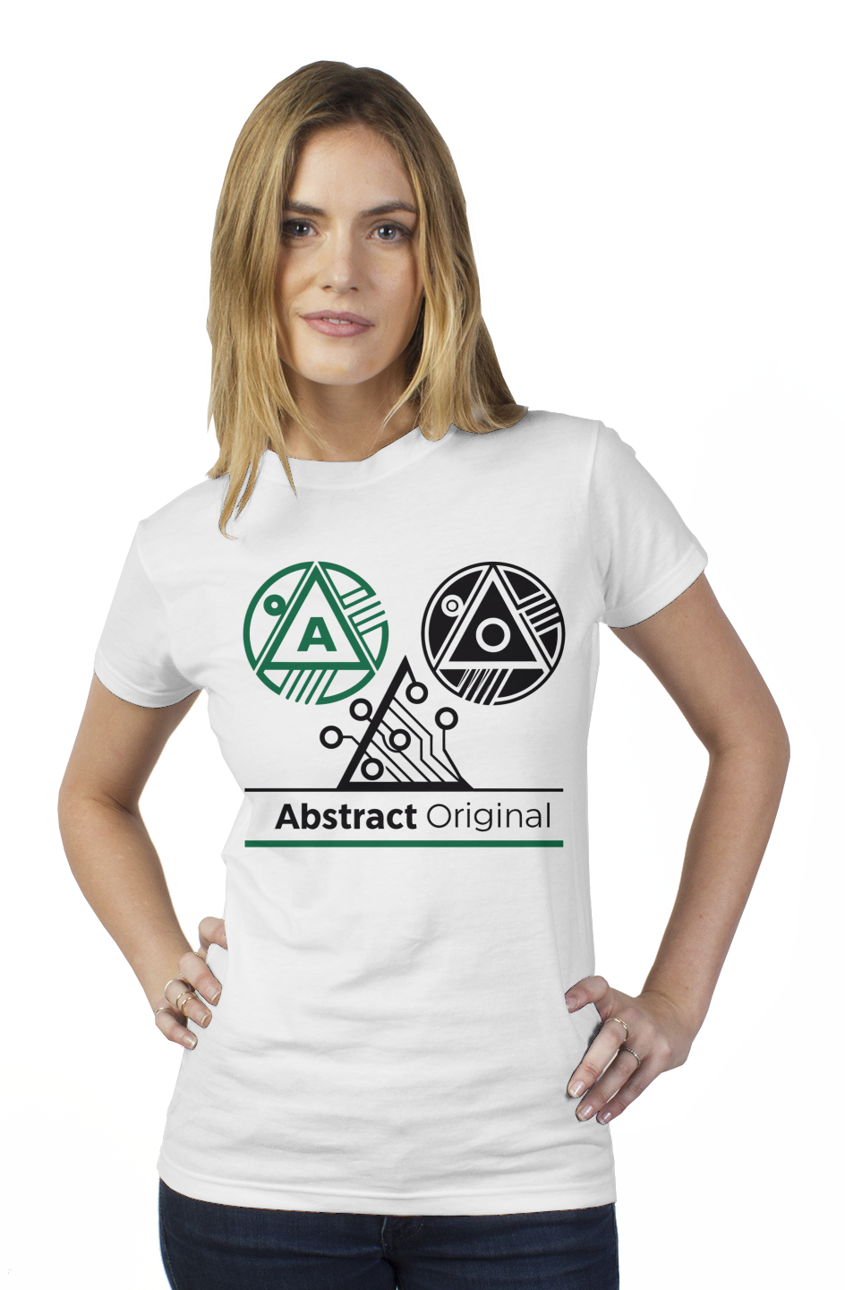 AO Womens Cotten Tee- Motherboard - Motherboard 