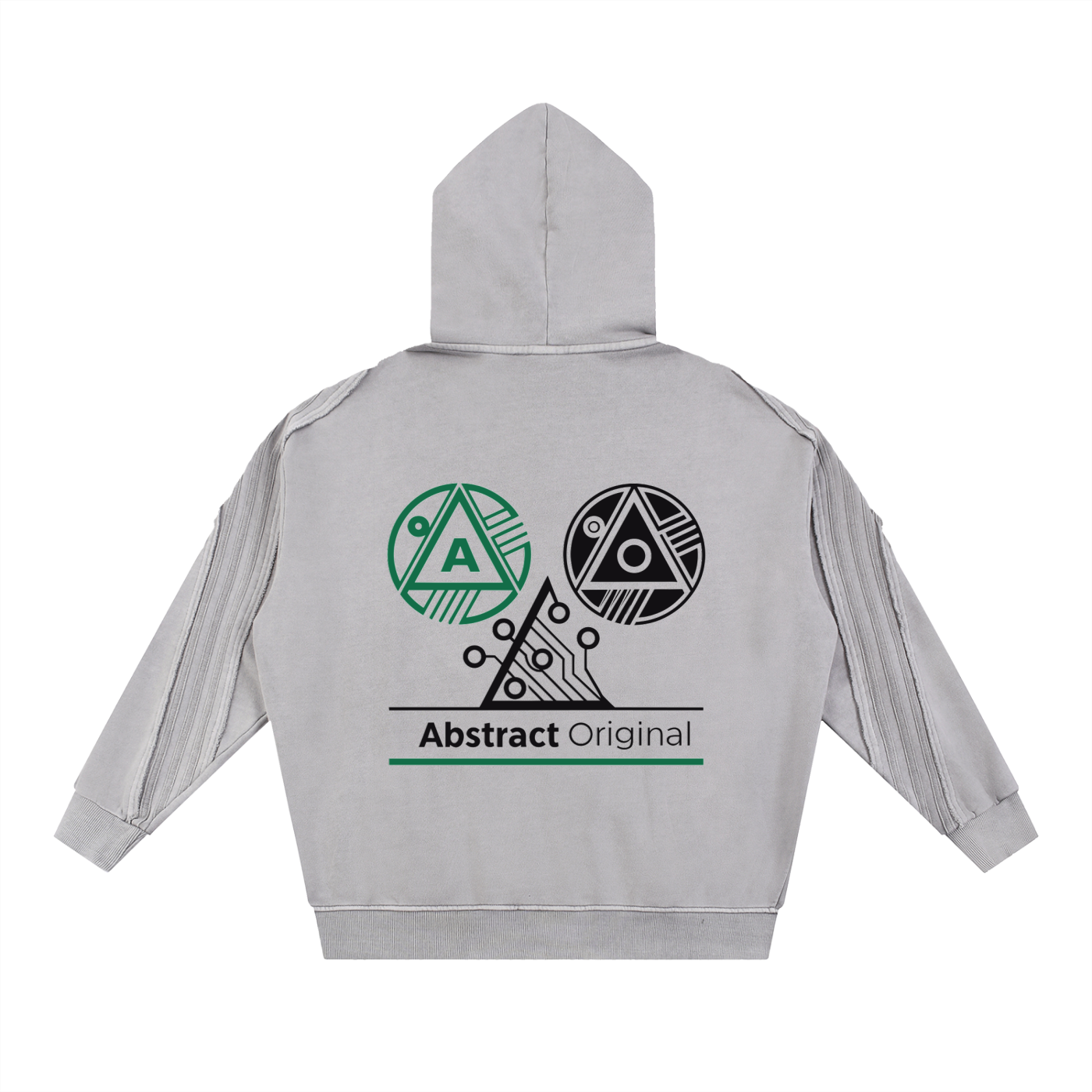 Abstract Original Mothershi Tech Zip Hoodie