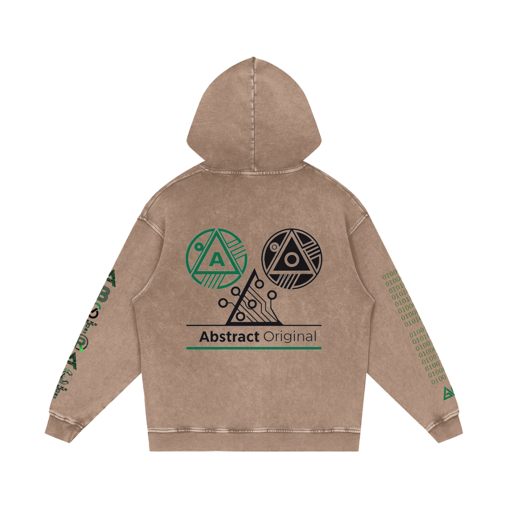 Abstract Original Mothership Tech Natural Fiber Hoodie