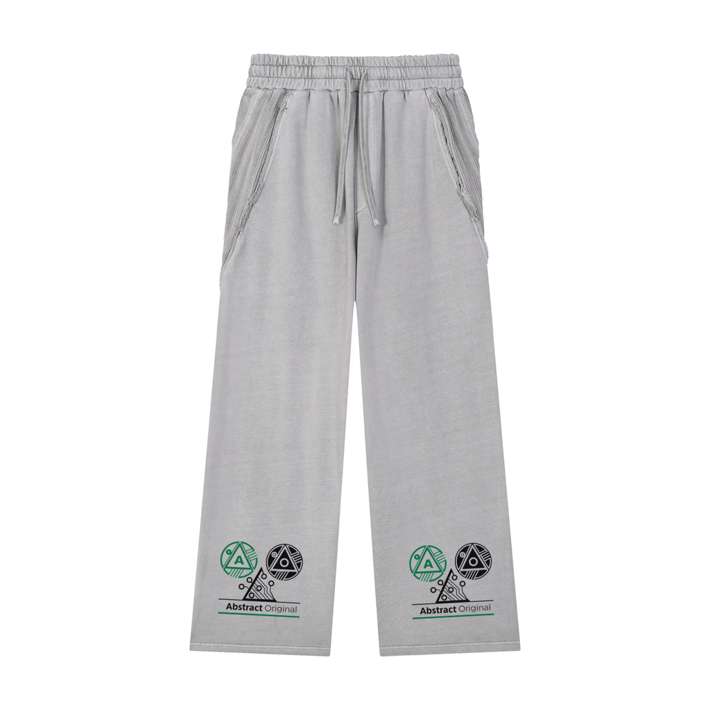 Abstract Original Mothership Raw Edge Sweatpants