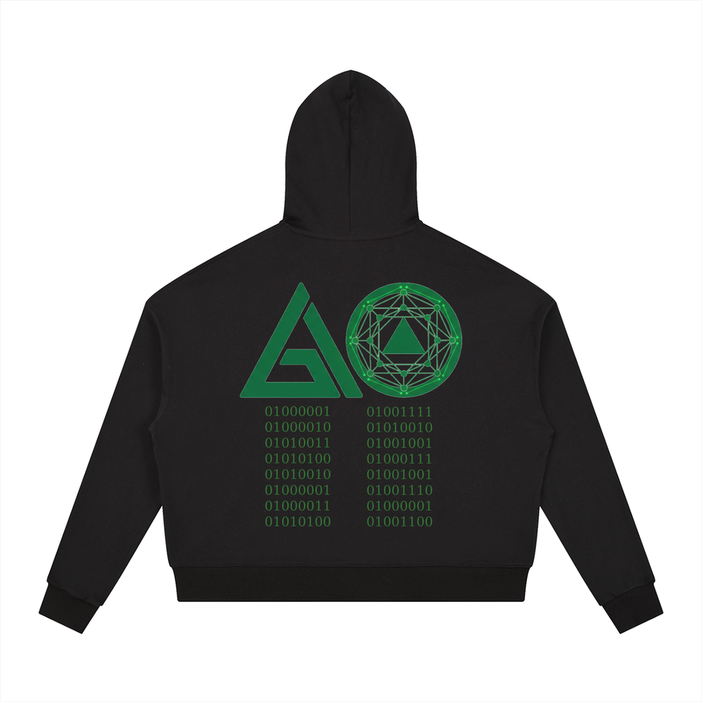 Abstract Original- Mountain Sun Hoodie- Crimson Lined Edition