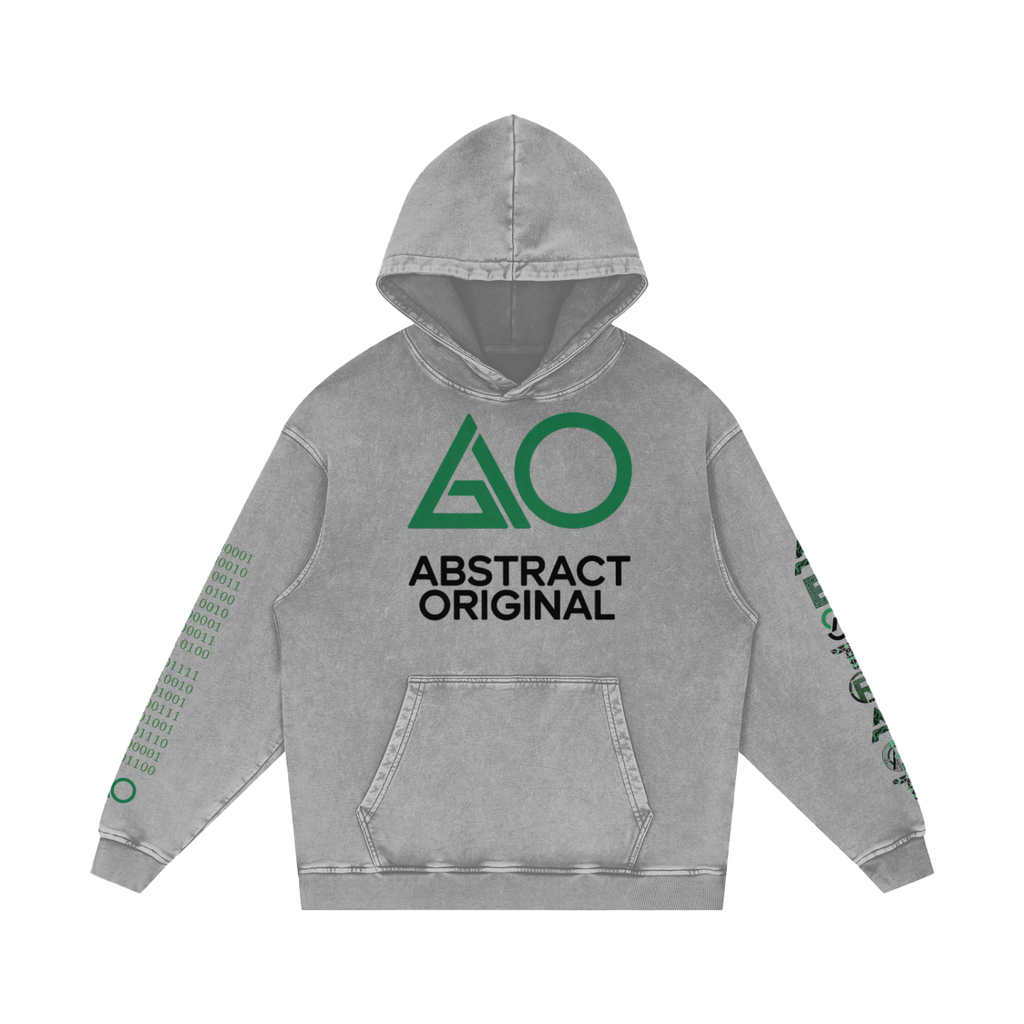 Abstract Original Mothership Tech Natural Fiber Hoodie